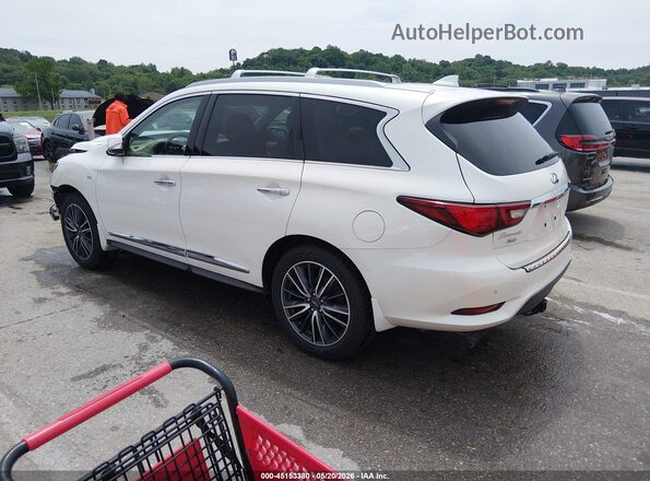 5N1DL0MM2KC561920 2019 INFINITI QX60 White Rear left