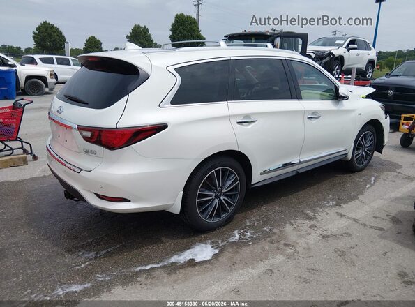 5N1DL0MM2KC561920 2019 INFINITI QX60 White Rear right