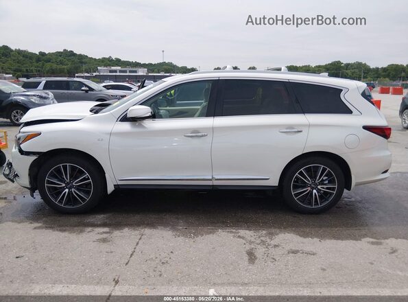 5N1DL0MM2KC561920 2019 INFINITI QX60 White 360 interior view