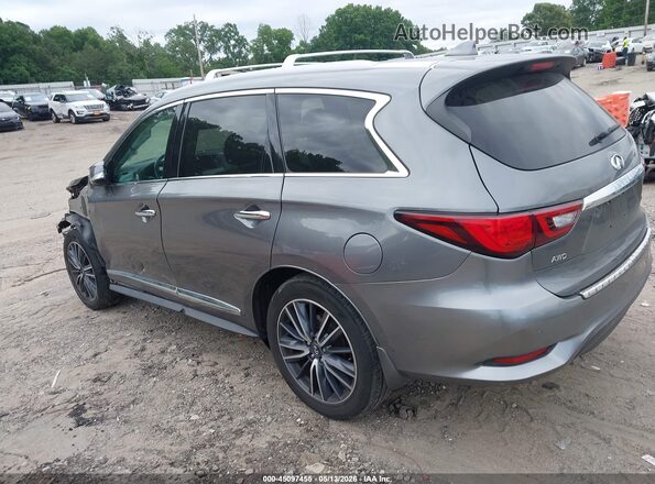 5N1DL0MM2KC563134 2019 INFINITI QX60 Gray Tył lewy