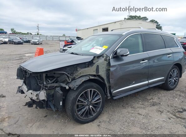 5N1DL0MM2KC563134 2019 INFINITI QX60 Gray Przód lewy