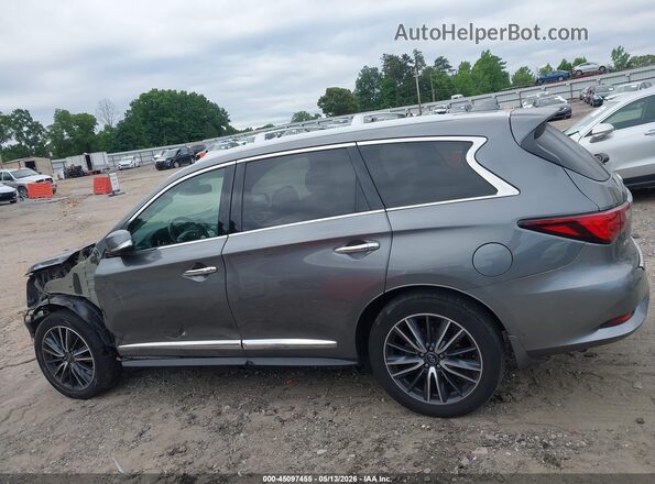 5N1DL0MM2KC563134 2019 INFINITI QX60 Gray 