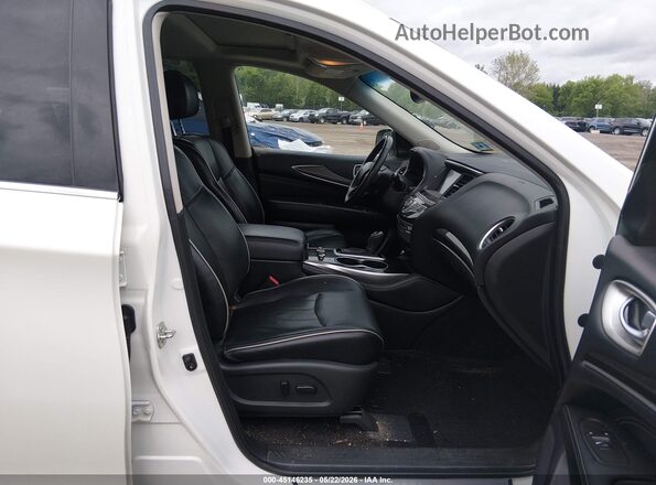 5N1DL0MM3JC505645 2018 INFINITI QX60 Белый Вид салона спереди