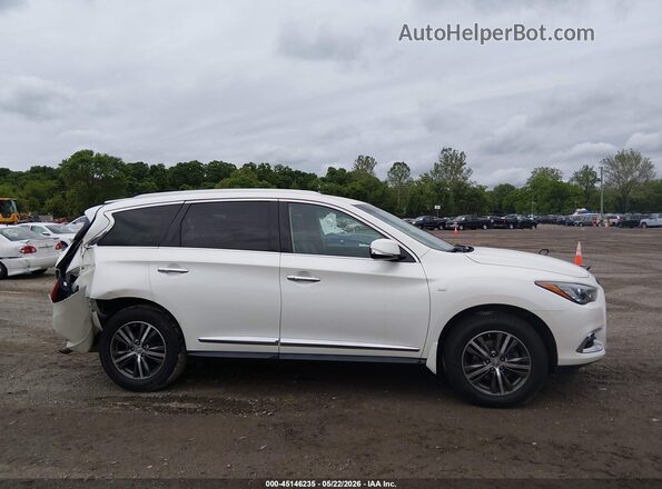 5N1DL0MM3JC505645 2018 INFINITI QX60 Белый Вид задней части салона