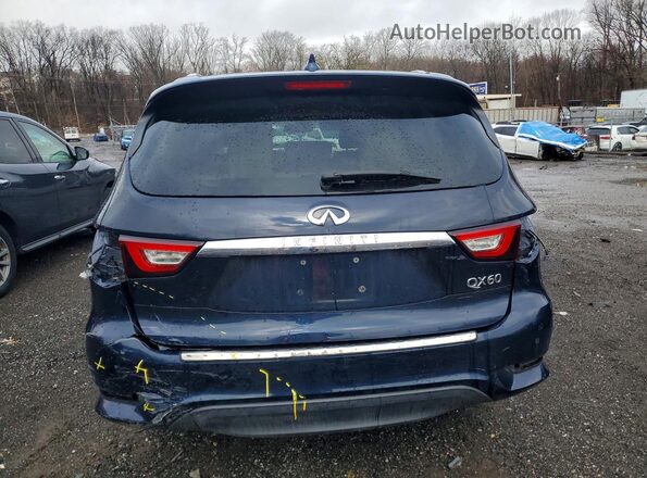 5N1DL0MM3JC511610 2018 INFINITI QX60 Blue Vista trasera