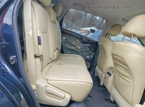 5N1DL0MM3JC511610 2018 INFINITI QX60 Blue Vista interior trasera