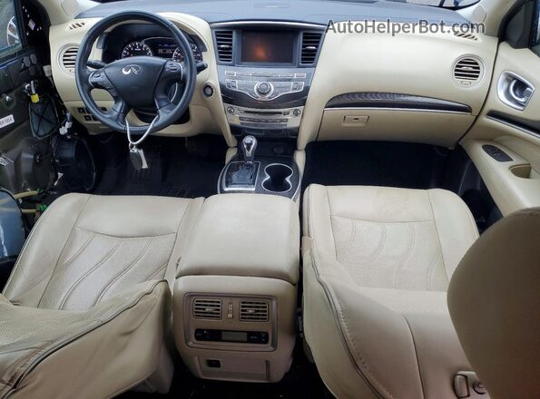 5N1DL0MM3JC511610 2018 INFINITI QX60 Blue Vista del salpicadero