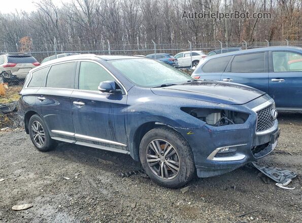 5N1DL0MM3JC511610 2018 INFINITI QX60 Blue Delantero derecho