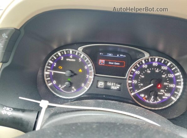 5N1DL0MM3JC511610 2018 INFINITI QX60 Blue Vista del cuadro de instrumentos