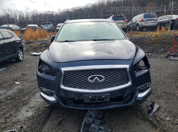 5N1DL0MM3JC511610 2018 INFINITI QX60 Blue Vista frontal