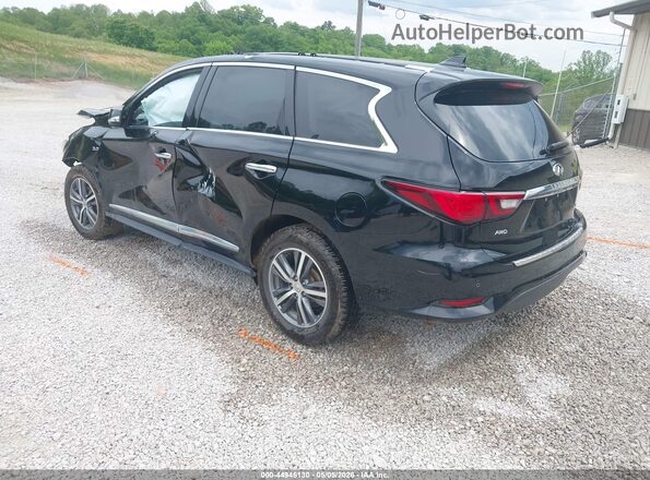 5N1DL0MM3LC519158 2020 INFINITI QX60 Black Trasero izquierdo