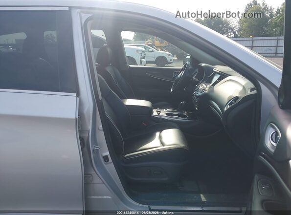 5N1DL0MM3LC537675 2020 INFINITI QX60 Silver Вид салону спереду