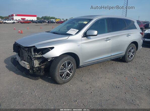 5N1DL0MM3LC537675 2020 INFINITI QX60 Silver Передня ліва чверть