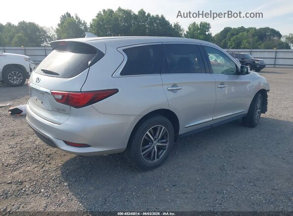 5N1DL0MM3LC537675 2020 INFINITI QX60 Silver Задня права чверть