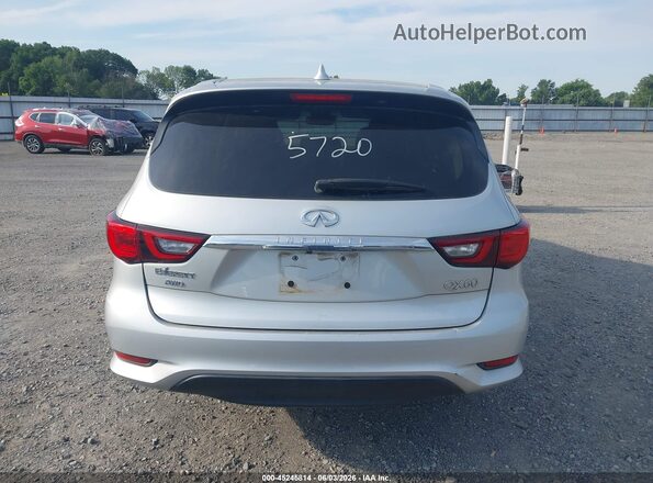 5N1DL0MM3LC537675 2020 INFINITI QX60 Silver 