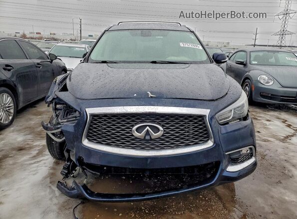 5N1DL0MM4HC513862 2017 INFINITI QX60 Blue 