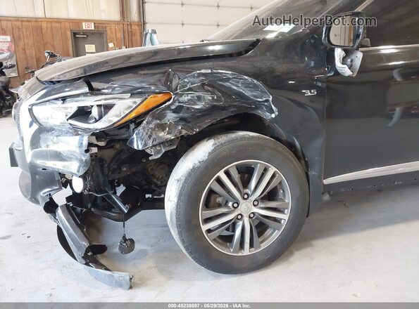 5N1DL0MM4HC517071 2017 INFINITI QX60 Black Vista frontal