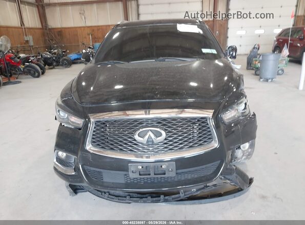 5N1DL0MM4HC517071 2017 INFINITI QX60 Black Vista del cuadro de instrumentos