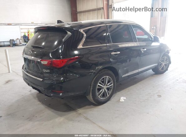 5N1DL0MM4HC517071 2017 INFINITI QX60 Black Trasero derecho