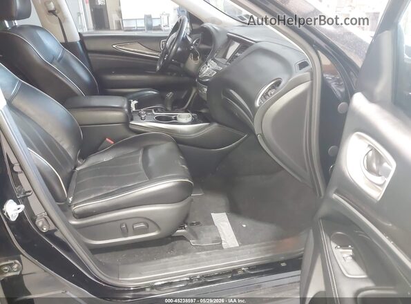 5N1DL0MM4HC517071 2017 INFINITI QX60 Black Vista interior delantera