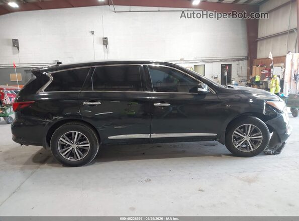 5N1DL0MM4HC517071 2017 INFINITI QX60 Black Vista interior trasera