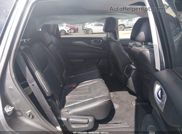 5N1DL0MM4HC522786 2017 INFINITI QX60 Gray Widok naklejki z numerem VIN