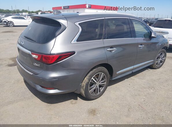 5N1DL0MM4HC522786 2017 INFINITI QX60 Gray Tył prawy