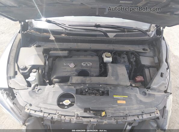 5N1DL0MM4HC522786 2017 INFINITI QX60 Gray Widok z tyłu