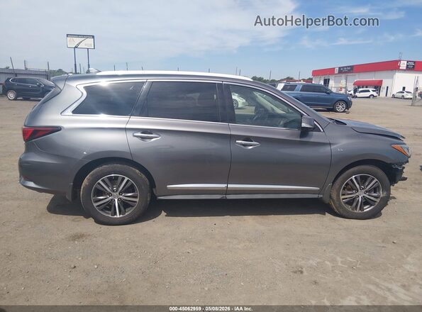 5N1DL0MM4HC522786 2017 INFINITI QX60 Gray Widok wnętrza 360 stopni