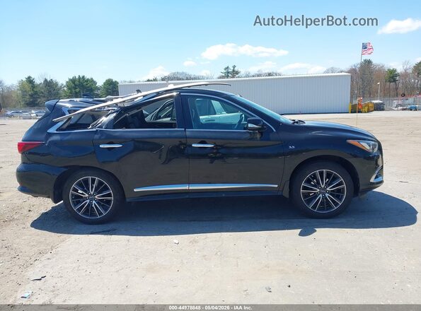 5N1DL0MM4KC527039 2019 INFINITI QX60 Black ხელსაწყოთა პანელის ხედი
