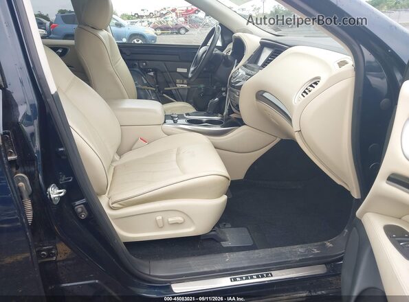 5N1DL0MM4KC552054 2019 INFINITI QX60 Синий Вид салона спереди