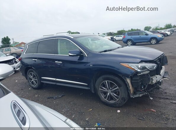 5N1DL0MM4KC552054 2019 INFINITI QX60 Синий Панорамный вид салона 360°
