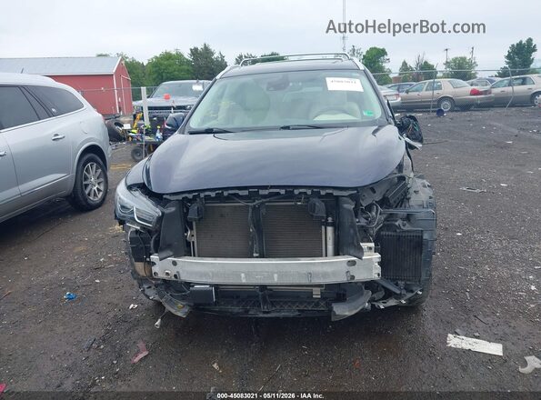5N1DL0MM4KC552054 2019 INFINITI QX60 Синий Вид задней части салона
