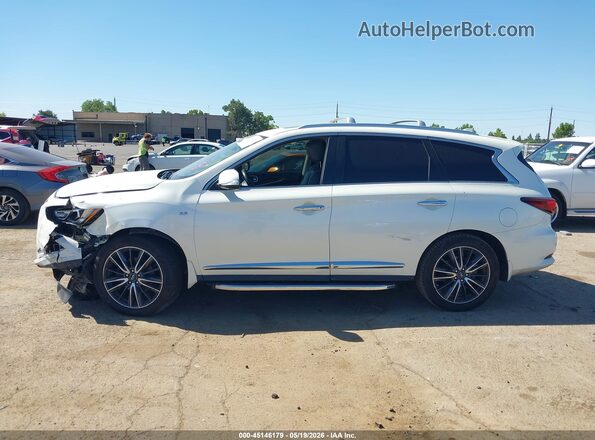 5N1DL0MM5HC545932 2017 INFINITI QX60 White Vista interior de 360 grados