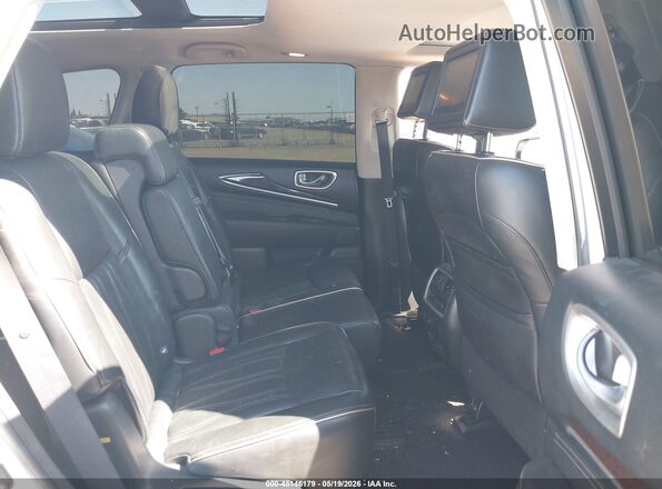 5N1DL0MM5HC545932 2017 INFINITI QX60 White Vista de la etiqueta del VIN