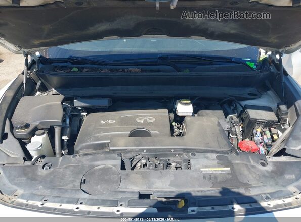 5N1DL0MM5HC545932 2017 INFINITI QX60 White Vista trasera