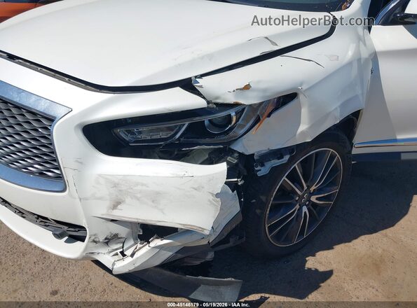 5N1DL0MM5HC545932 2017 INFINITI QX60 White Vista frontal