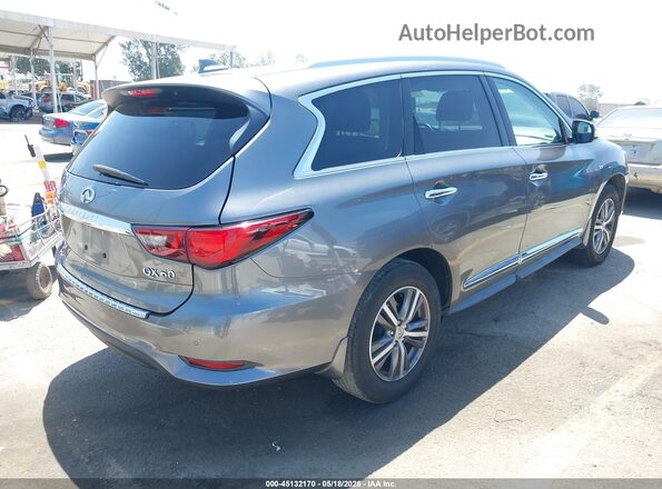 5N1DL0MM5LC516116 2020 INFINITI QX60 Gray Հետևի աջ