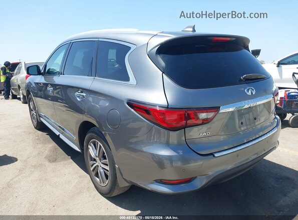 5N1DL0MM5LC516116 2020 INFINITI QX60 Gray Հետևի ձախ