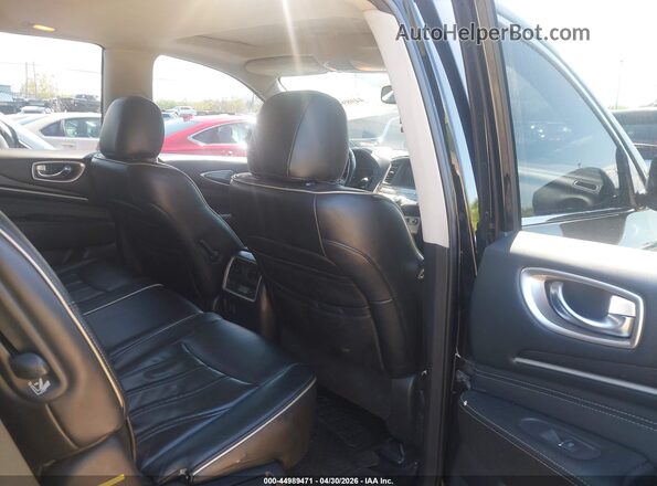 5N1DL0MM6HC519212 2017 INFINITI QX60 Black VIN sticker view