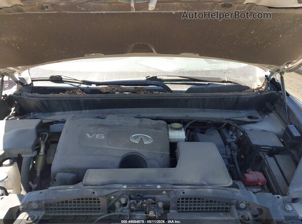 5N1DL0MM6HC544062 2017 INFINITI QX60 Silver უკანა ხედი