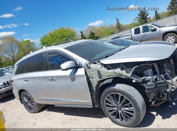 5N1DL0MM6HC544062 2017 INFINITI QX60 Silver სალონის 360-გრადუსიანი ხედი