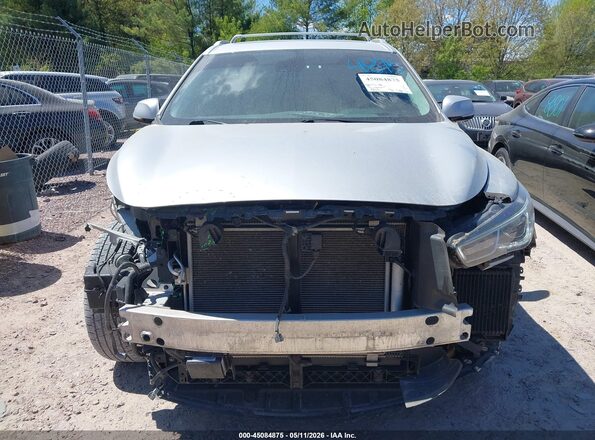 5N1DL0MM6HC544062 2017 INFINITI QX60 Silver უკანა სალონის ხედი