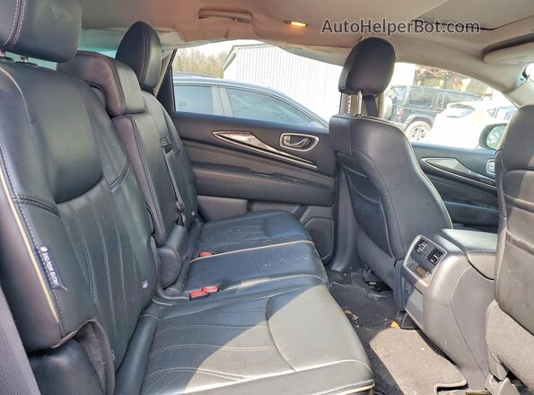 5N1DL0MM6JC510208 2018 INFINITI QX60 Blue Rear interior view