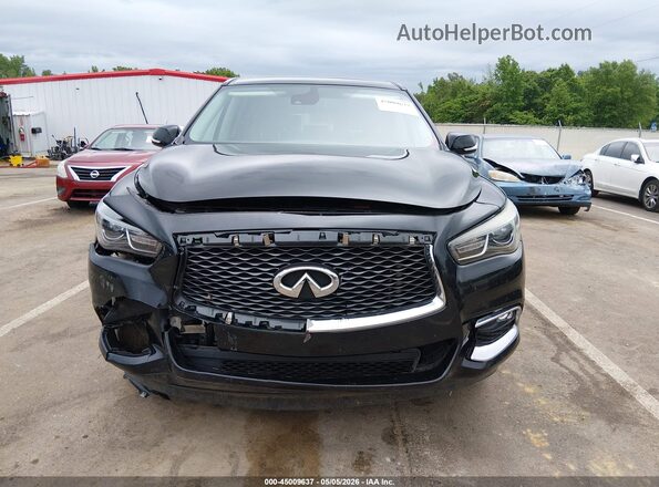 5N1DL0MM6KC565954 2019 INFINITI QX60 Black Սալոնի հետևի տեսք