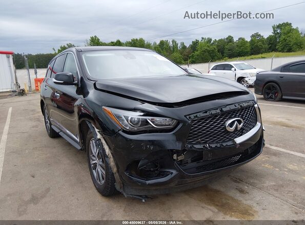 5N1DL0MM6KC565954 2019 INFINITI QX60 Black Դիմացի տեսք