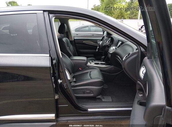 5N1DL0MM6KC565954 2019 INFINITI QX60 Black Սալոնի դիմացի տեսք