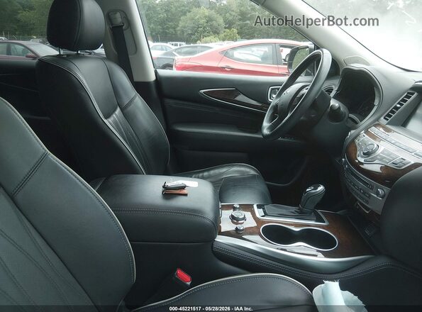 5N1DL0MM6LC504542 2020 INFINITI QX60 Black Widok wnętrza z przodu