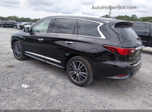 5N1DL0MM6LC504542 2020 INFINITI QX60 Black Tył lewy
