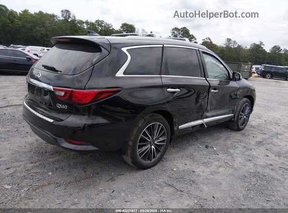 5N1DL0MM6LC504542 2020 INFINITI QX60 Black Tył prawy
